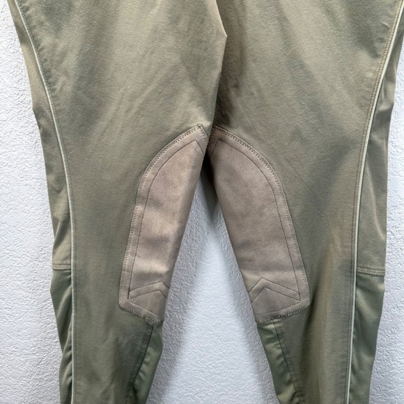 Ariat All Circuit Breeches Women's 36L  Tan Horse riding pants barn equestrian - Picture 6 of 16